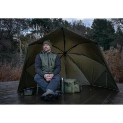 Korum Abri Progress - Graphite Brolly Shelter 50” * Parapluies