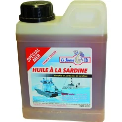 La Sirène X21 Additif Liquide Huile A La Sardine - L * Appâts Silure|Appâts Naturels - Amorces