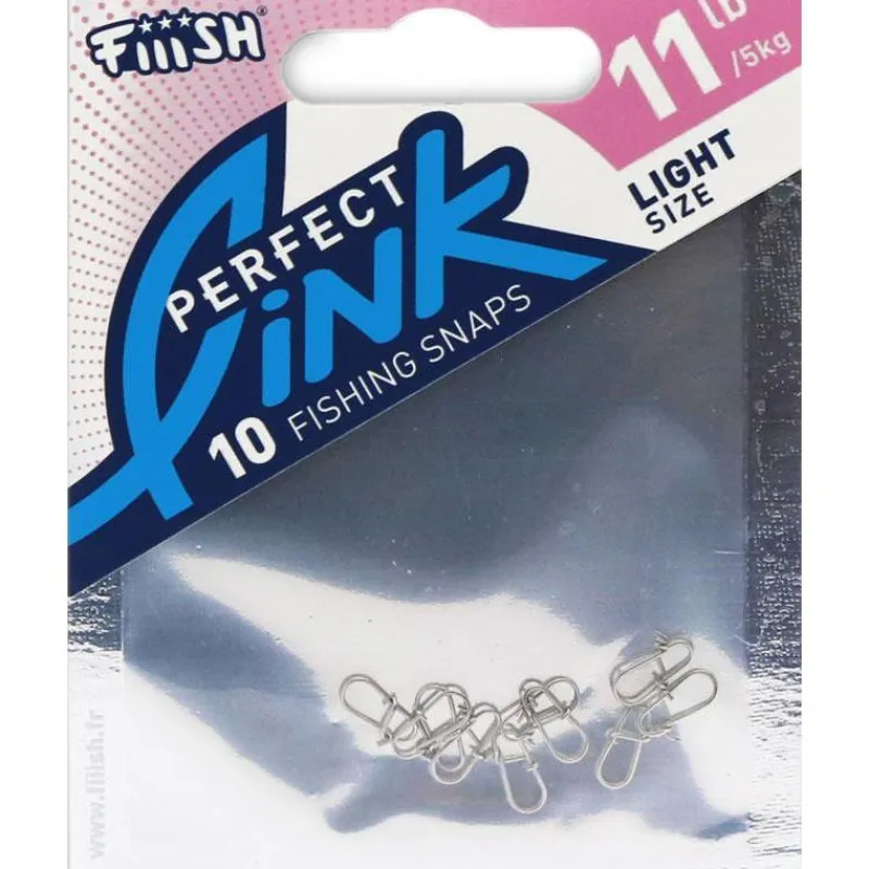 Fiiish Agrafe Perfect Link - Par 10 * Montage Ligne|Petit Matériel