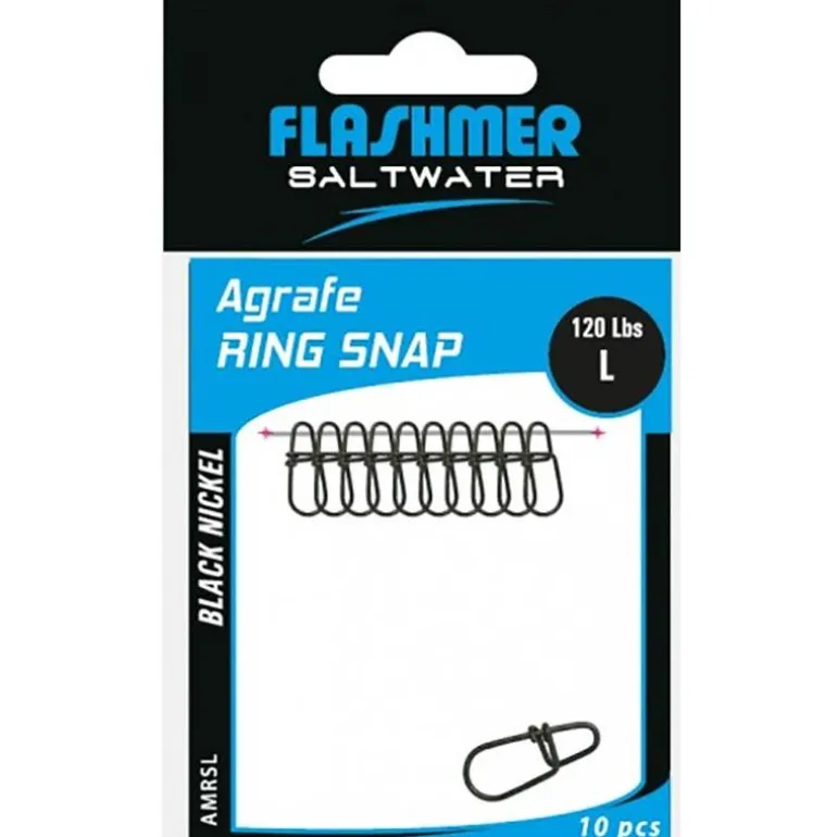 Agrafe Flashmer Ring Snap - Par 10
