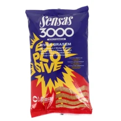 Sensas Amorce 3000 Explosive River Brasem - Kg * Appâts - Amorces