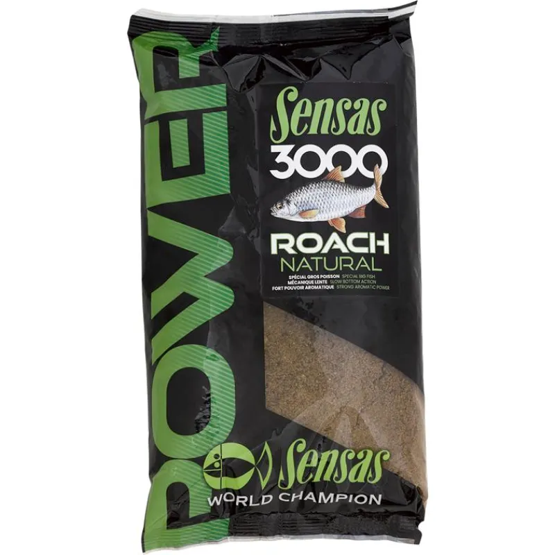 Sensas Amorce 3000 Power Roach Natural * Appâts - Amorces