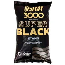 Sensas Amorce 3000 Super Black Etang * Appâts - Amorces