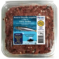 Pexeo Amorce Surgelée Pure'x Strouille * Appâts Naturels - Amorces