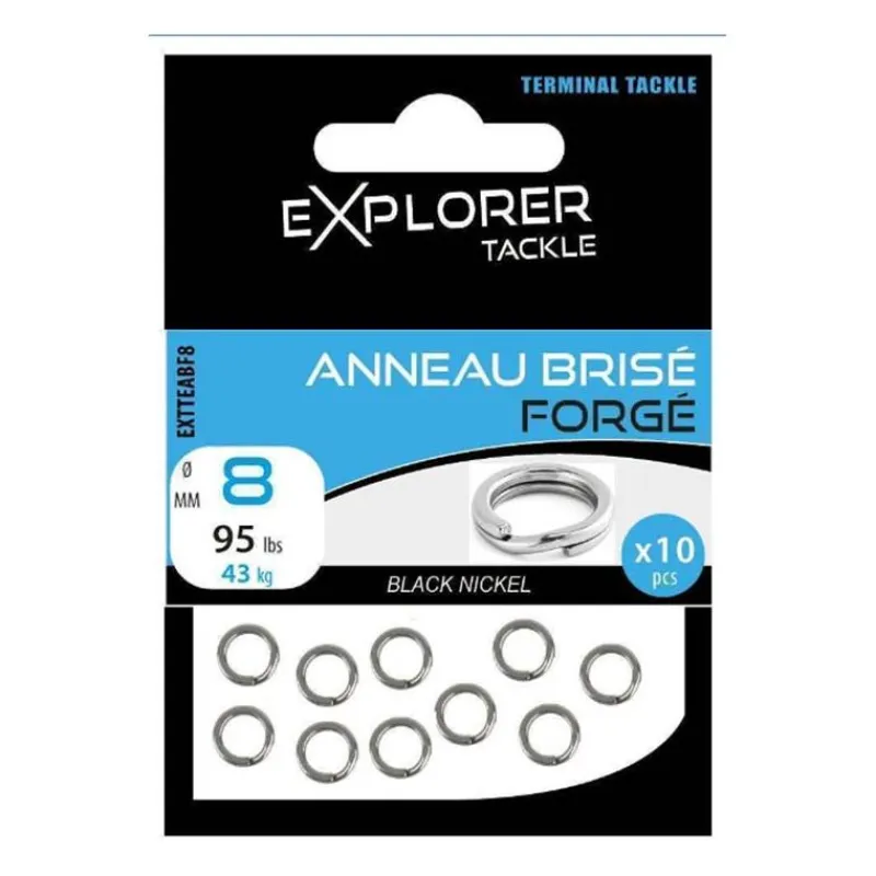 Explorer Tackle Anneaux Brisés Forgés * Montage Ligne