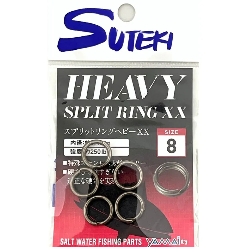 Yamai Suteki Anneaux Brisés Split Ring Heavy * Montage Ligne