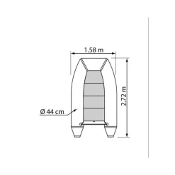 Plastimo Annexe Gonflable Trail 27 * Bateaux Pneumatiques