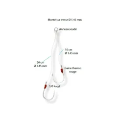 Explorer Tackle Assist Hook Assist Fireball * Hameçons