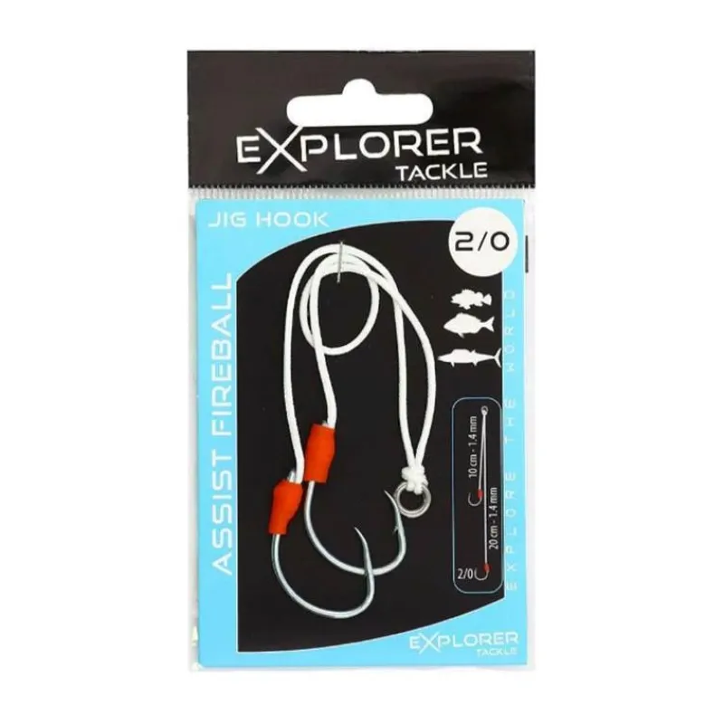 Explorer Tackle Assist Hook Assist Fireball * Hameçons