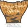 Autocollant Vision Everyone Needs A Hero - Fishtail