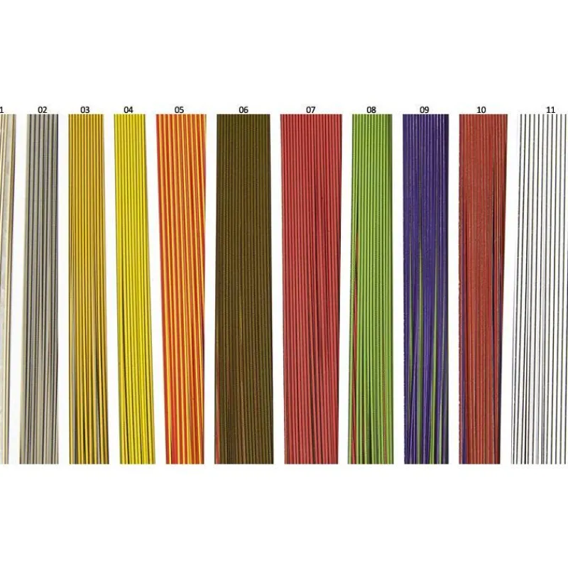 JMC Bandelettes De Quills Synthetiques Substiquill * Fly Tying