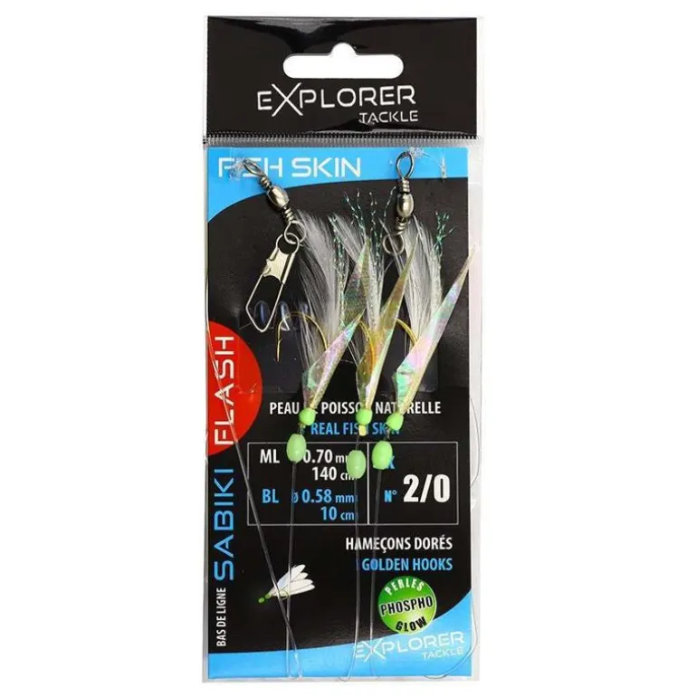 Bas De Ligne Flashmer Fish Skin