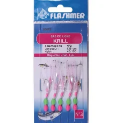 Flashmer Bas De Ligne Krill * Lignes Montées