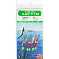 Flashmer Bas De Ligne Mack Flash * Lignes Montées
