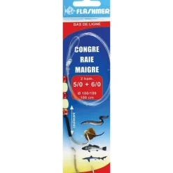 Flashmer Bas De Ligne Special Congre, Raie Et Maigre * Lignes Montées