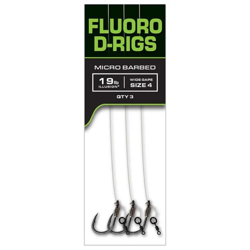 Fox Bas De Ligne Edges Illusion Fluoro D Rigs * Montages Carpe