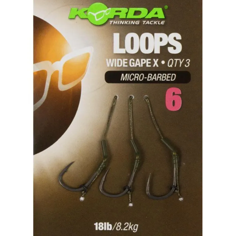 Korda Bas De Ligne Df Wide Gape X * Montages Carpe
