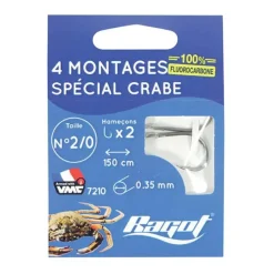 Ragot Bas De Ligne Crabe * Lignes Montées
