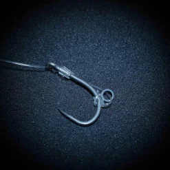 Rok Fishing Bas De Ligne J-Rig Wide Gape - Par 2 * Montages Carpe