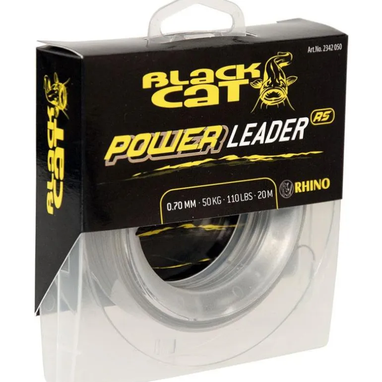 Bas De Ligne Silure Black Cat Power Leader - 20M