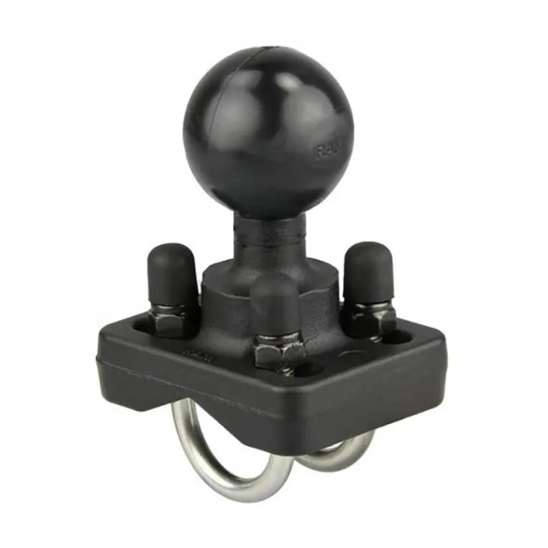 Ram Mounts Base Boule C À Fixer Sur Bride 19 À 25Mm * Equipements Bateau & Annexe