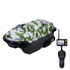 Boatman Bateau Amorceur Vulcan Sonar V2 Camou * Propulsion Appâts