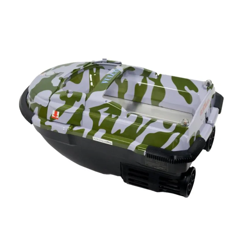 Boatman Bateau Amorceur Vulcan Sonar V2 Camou * Propulsion Appâts