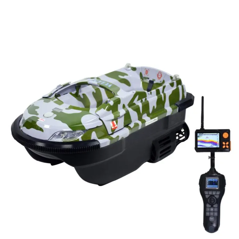 Bateau Amorceur Boatman Vulcan Pro V2 60 Satellites Camou