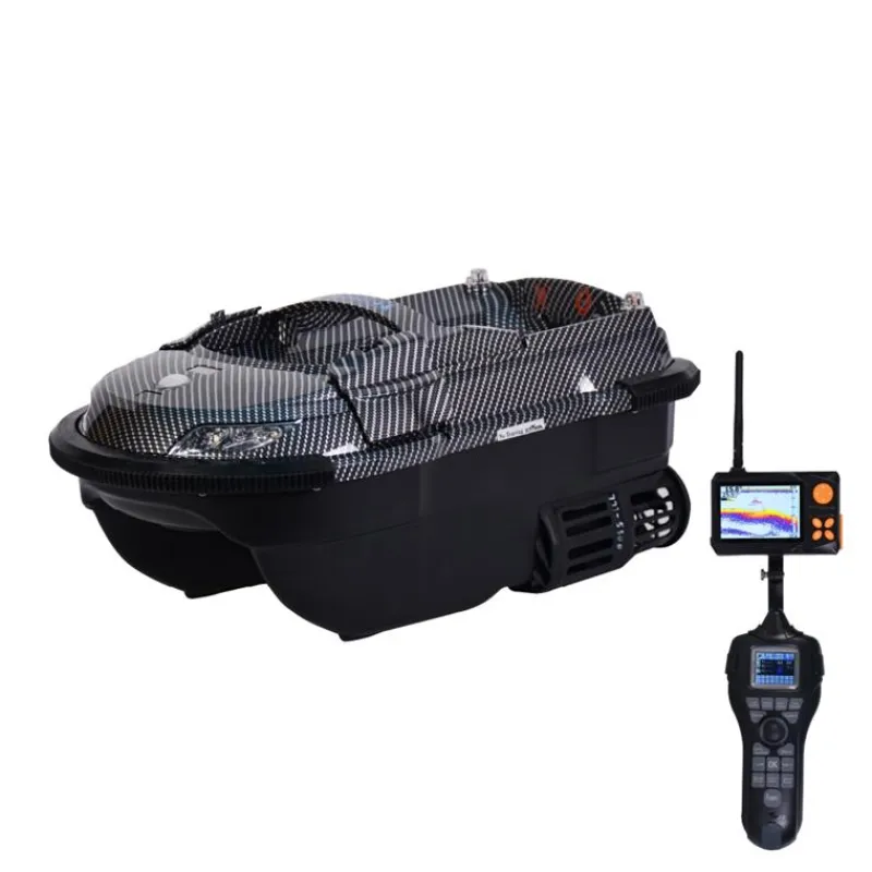 Boatman Bateau Amorceur Vulcan Pro V2 6 Satellites Carbon * Propulsion Appâts