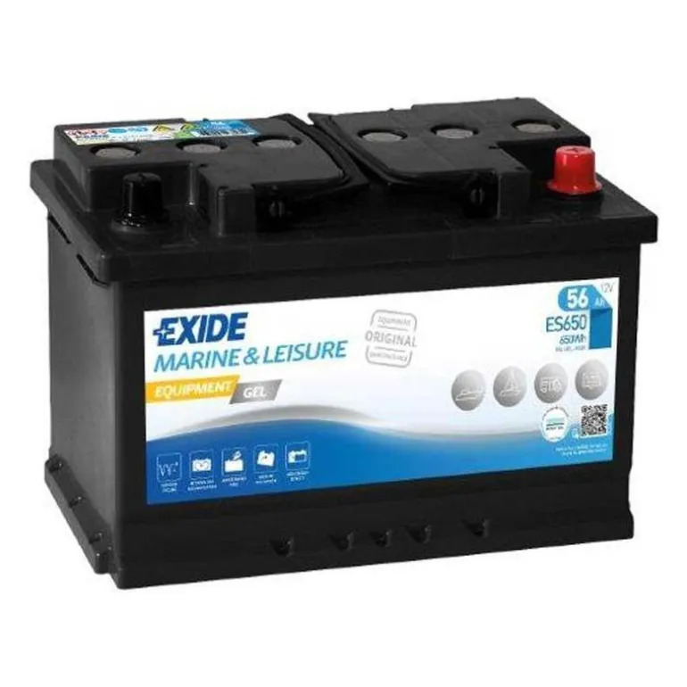 Batterie Exide Marine Decharge Lente Gel 12V