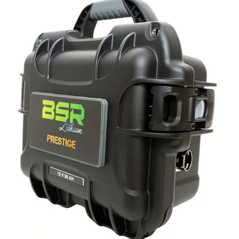 BSR Batterie Lithium Prestige Lifepo4 Gen3 12V50 + Chargeur Non Étanche 10A * Batteries & Chargeurs