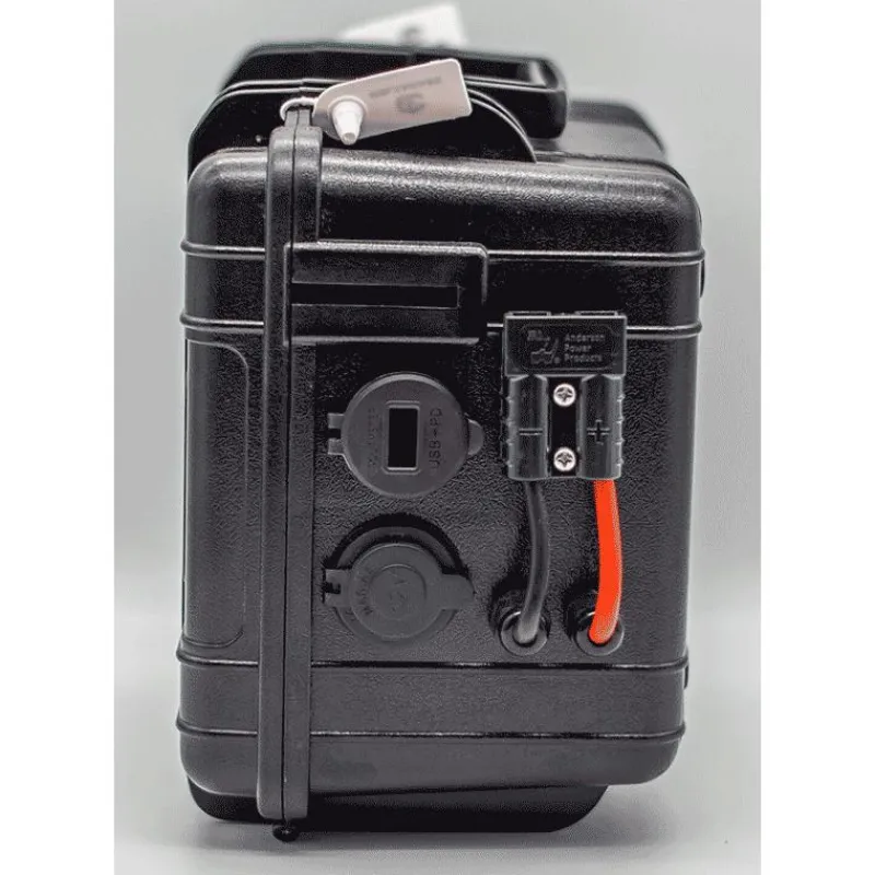 Voltacase Batterie Lithium Externe Lifepo4 12V105ah Avec Chargeur 12V20a * Batteries & Chargeurs