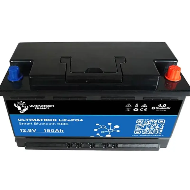 Ultimatron Batterie Lithium Lifepo4 Smart Bms 12.8V 15Ah * Batteries & Chargeurs