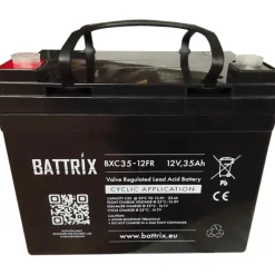 Battrix Batterie Étanche Cyclic 12V 35Ah Pour Sondeur * Batteries & Chargeurs