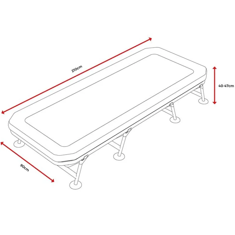 Avid Carp Bedchair Revolve System * Bivouac