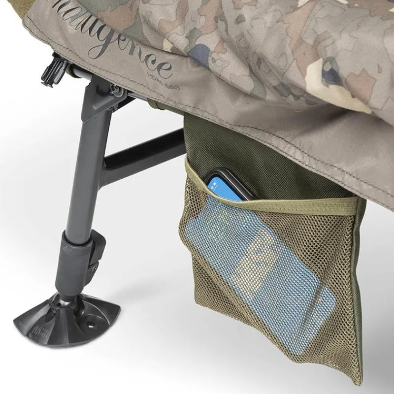 Nash Bedchair Indulgence Hd40 Sleep System 6 Legs Camo * Bivouac