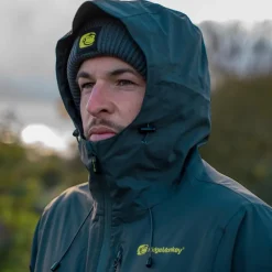 Ridge Monkey Blouson Homme Thermapro Waterproof Shell - Green * Vestes De Pêche