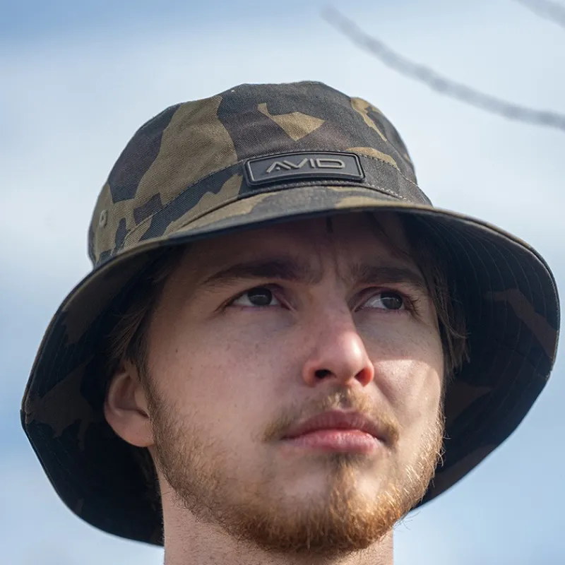 Avid Carp Bob Distortion Camo Bucket Hat - Camo * Casquettes, Visières & Chapeaux