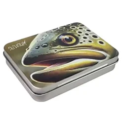 Devaux Boite Mouche Alu Brown Trout * Boîtes À Mouches
