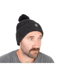 Fox Matrix Bonnet Grey Sherpa Bobble Hat - Gris * Bonnets, Tours De Cou & Gants