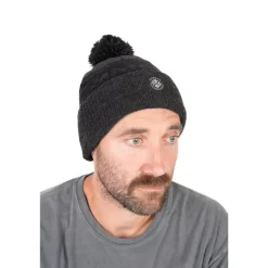 Fox Matrix Bonnet Grey Sherpa Bobble Hat - Gris * Bonnets, Tours De Cou & Gants