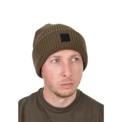 Fox Bonnet Merino Blend Beanie - Olive * Bonnets, Tours De Cou & Gants
