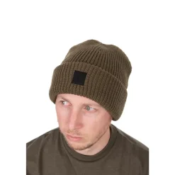 Fox Bonnet Merino Blend Beanie - Olive * Bonnets, Tours De Cou & Gants