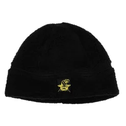 Bonnet Homme Black Cat Fleece Beanie Hat - Noir