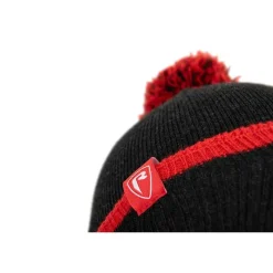 Fox Rage Bonnet Homme Voyager Dark Grey Bobble Hat - Noir * Bonnets, Tours De Cou & Gants