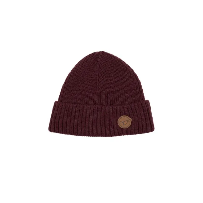 Korda Bonnet Homme Trawler Beanie - Burgundy * Bonnets, Tours De Cou & Gants