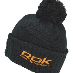 Rok Fishing Bonnet Homme Avec Pompon - Noir * Bonnets, Tours De Cou & Gants