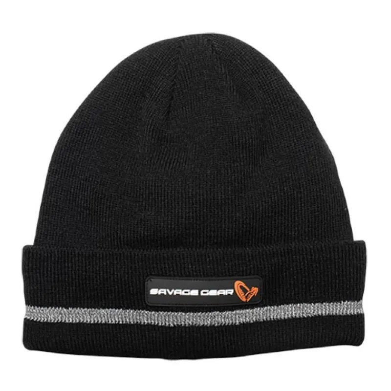 Savage Gear Bonnet Homme Reflex - Noir * Bonnets, Tours De Cou & Gants