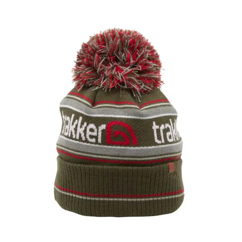 Trakker Bonnet Homme Team Bobble - Kaki * Bonnets, Tours De Cou & Gants
