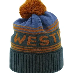 Westin Bonnet Homme Mountain Snowroller - Petrol * Bonnets, Tours De Cou & Gants